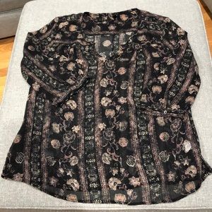 Maurice’s sheer blouse - size XXL